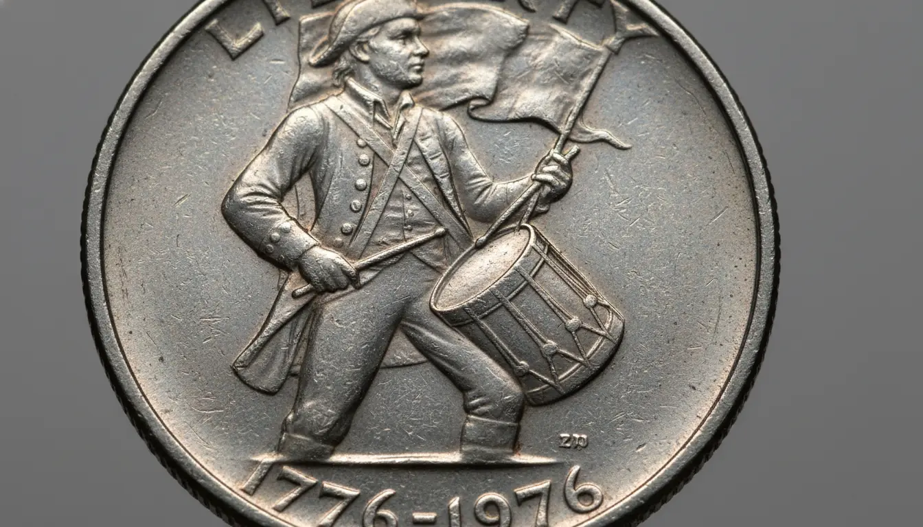 1976 Bicentenario Drummer Boy Quarters P&D Circolato Rotolo - Foto 11